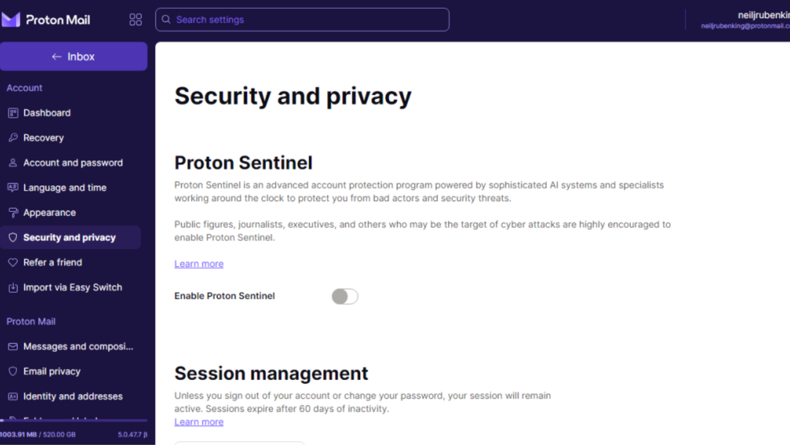 Buy ProtonMail Accounts 