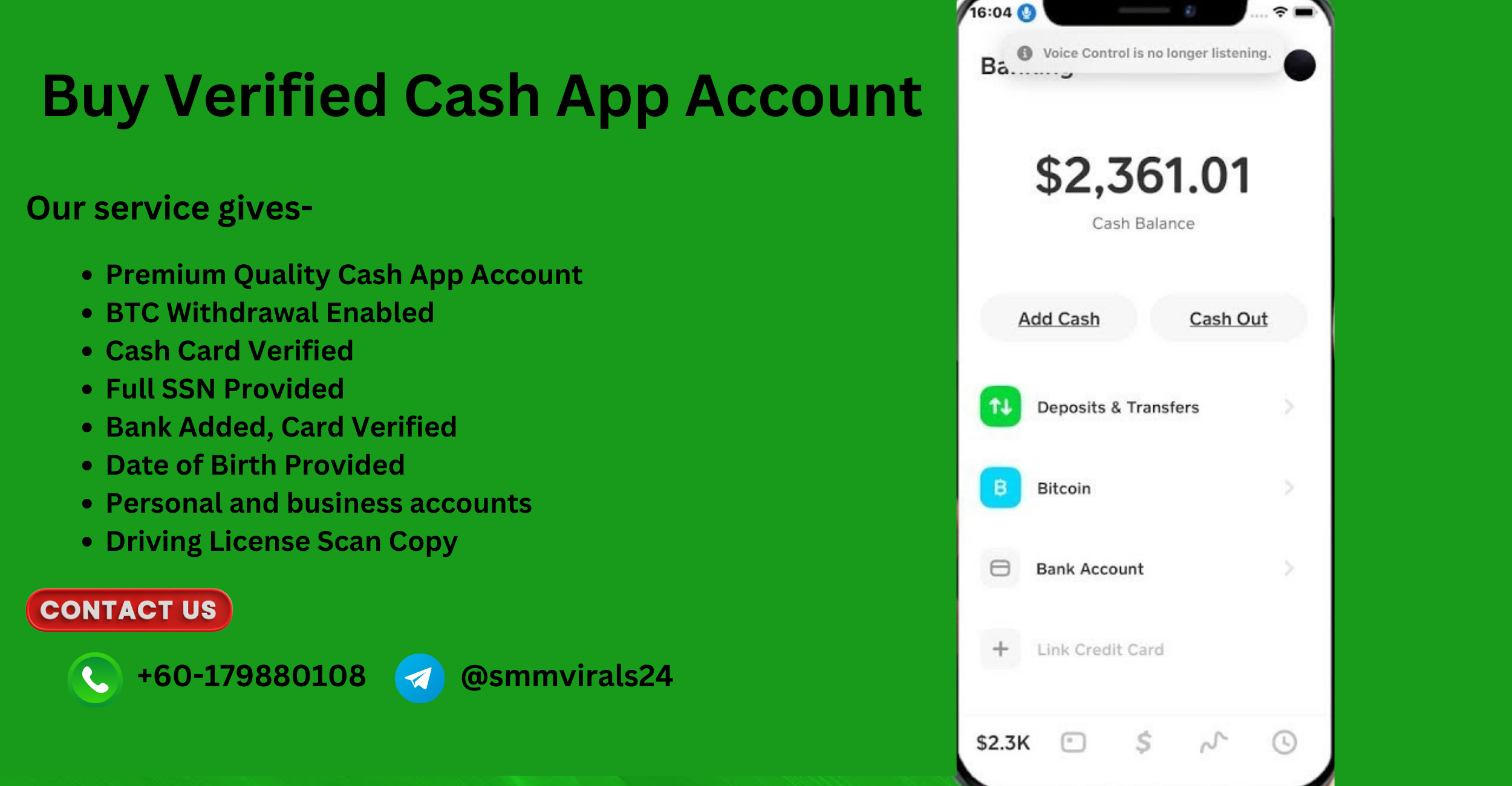 Buy Verified Cash App Account 