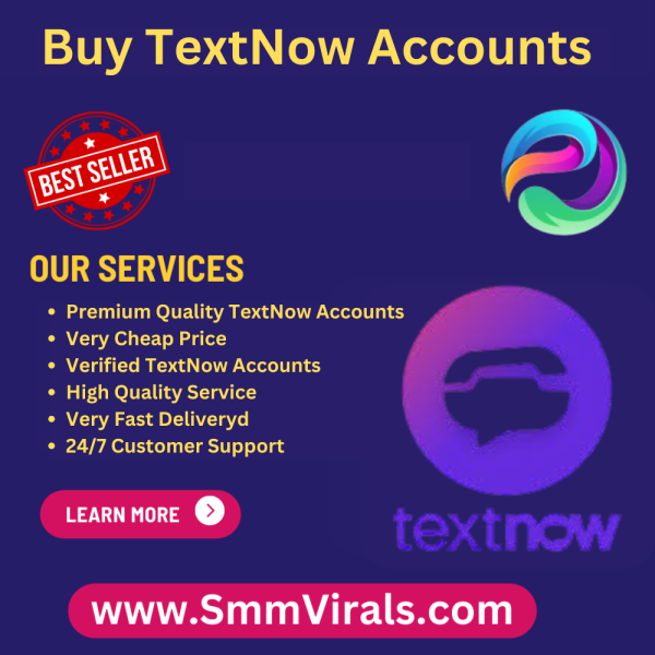 Buy TextNow Accounts