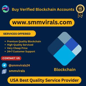 Buy Verified Blockchain Accounts